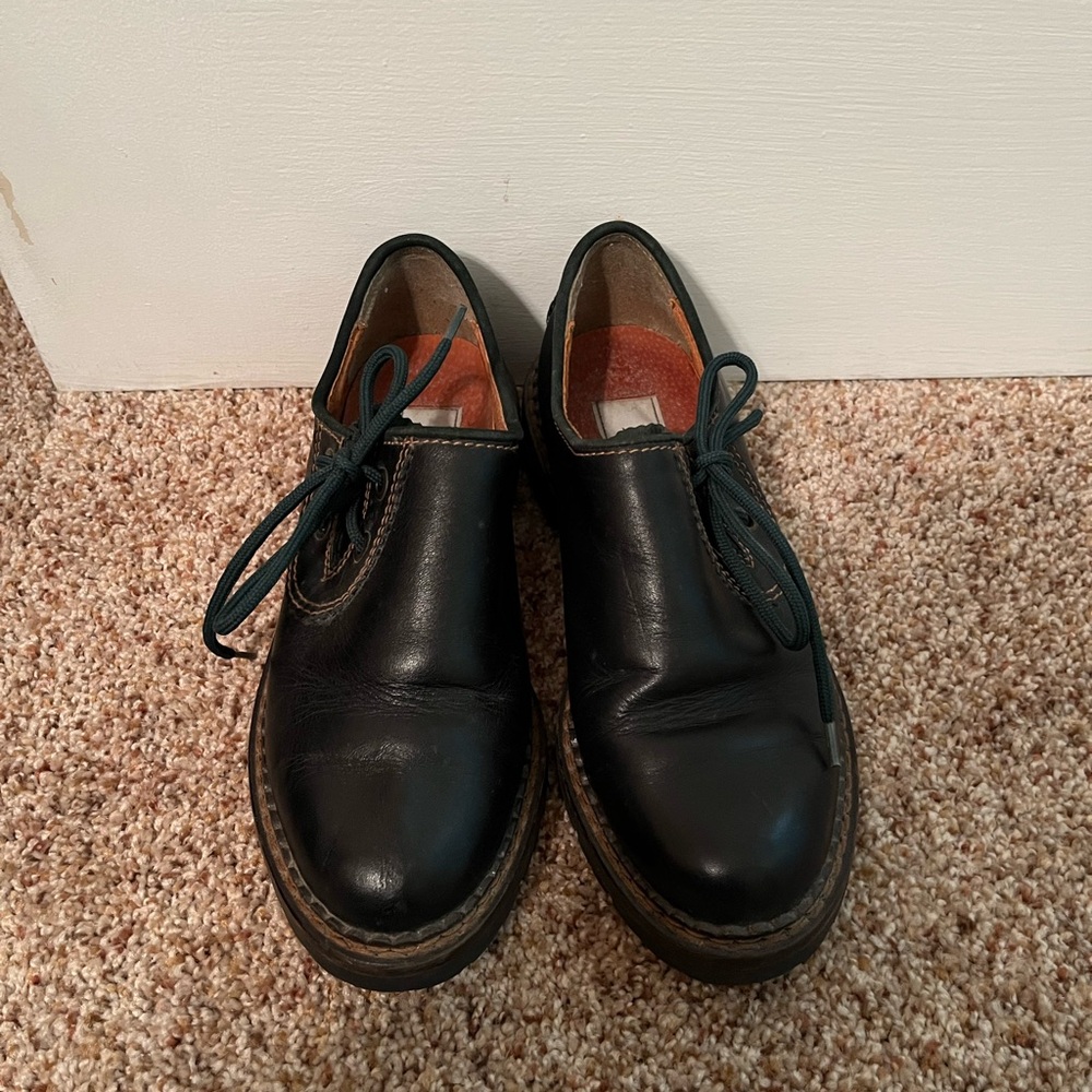 Vintage Black ARCO size 6/36 Oxford Shoes